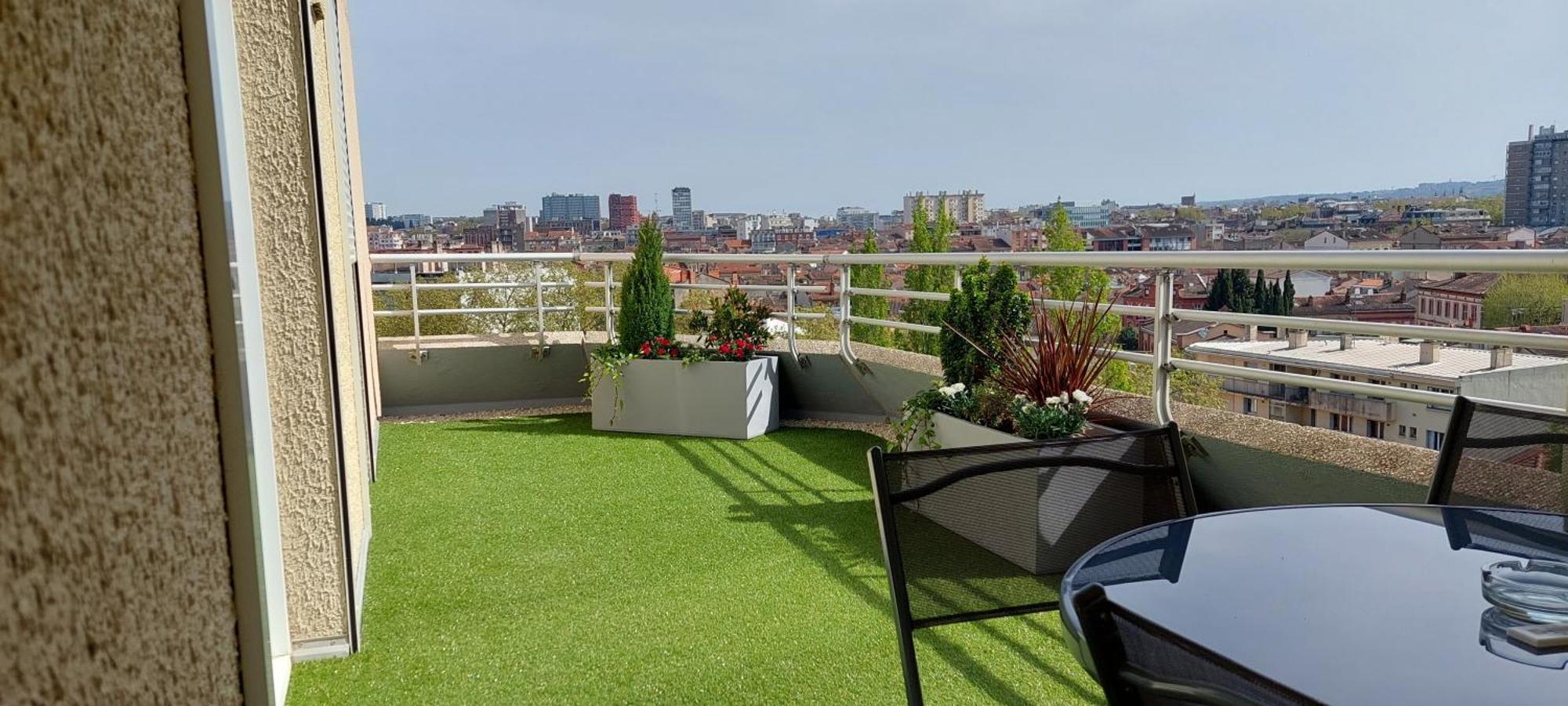 Ferienwohnung Le Panoramique Toulouse Exterior foto